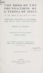 Libro de las fundaciones