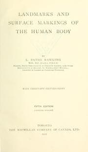 Landmarks and surface markings of the human body