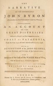 The narrative of the Honourable John Byron