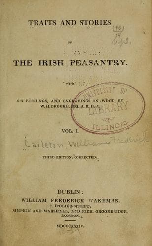Traits and stories of the Irish peasantry