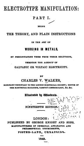 Electrotype Manipulation