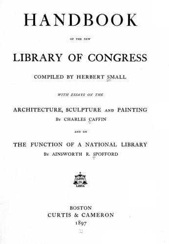 Handbook of the new Library of Congress