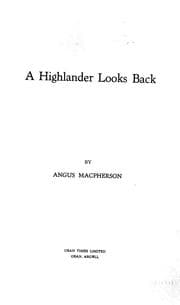 A highlander looks back