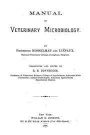 Manual of veterinary microbiology