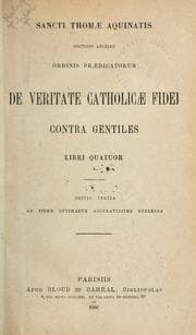 Summa contra gentiles