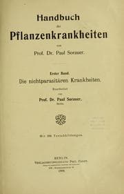 Handbuch der Pflanzenkrankheiten