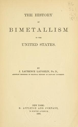 The history of bimetallism in the United States