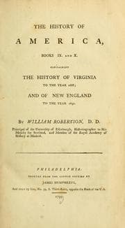 The history of America