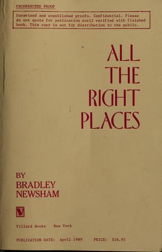 All the right places