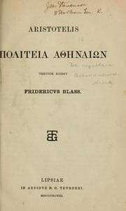 Constitution d'Athènes