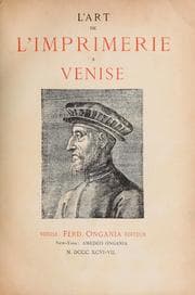 L' art de l'imprimerie à Venise