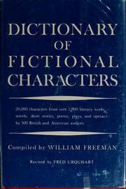 Dictionary of fictional characters
