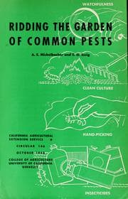 Ridding the garden of common pests