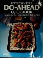 Do-ahead cookbook