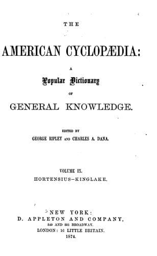 The American Cyclopaedia