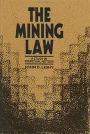 The mining law