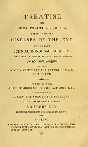A treatise on some practical points relating to the diseases of the eye