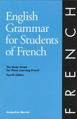 English grammar for students of French