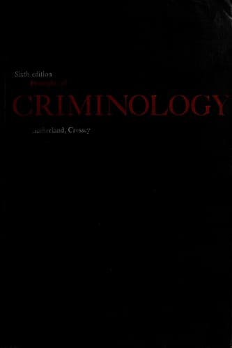 Criminology