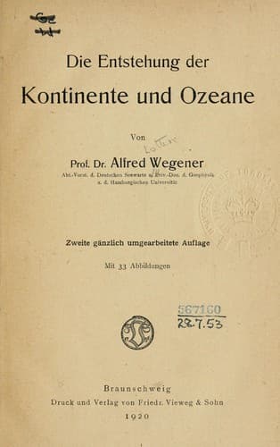 Die Entstehung der Kontinente und Ozeane