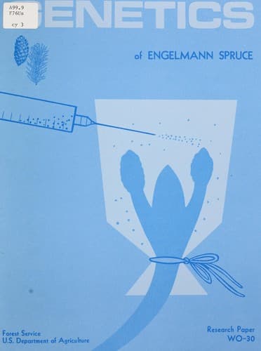 Genetics of Engelmann spruce
