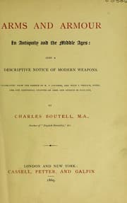 Arms and armour in antiquity and the middle ages