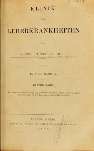 Klinik der Leberkrankheiten