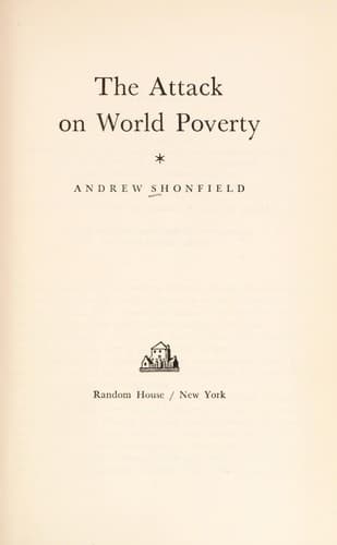 The attack on world poverty