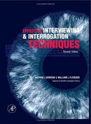 Effective interviewing and interrogation techniques