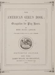 The American girl's book