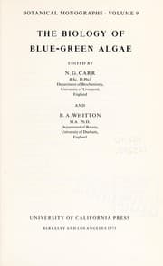 The biology of blue-green algae