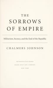 The sorrows of empire