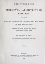 The study-book of mediæval architecture and art