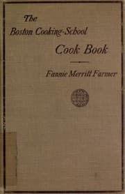 Boston Cooking-School cook book