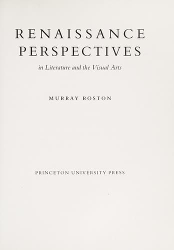 Changing perspectives in literature and the visual arts, 1650-1820