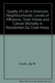 Quality of life in American neighborhoods