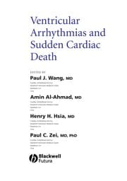 Ventricular arrhythmias and sudden cardiac death