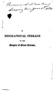 Biographical Peerage of Ireland