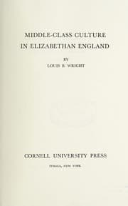Middle-class culture in Elizabethan England