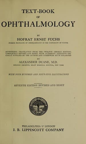 Text-book of ophthalmology