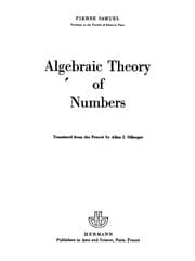 Théorie algébrique des nombres