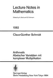 Arithmetik Abelscher Varietaten Mit Komplexer Multiplikation