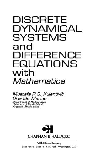 Discrete dynamical systems and difference equations with Mathematica