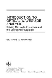 Introduction to optical waveguide analysis
