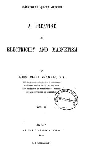Treatise on electricity and magnetism
