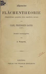 Allgemeine Flächentheorie
