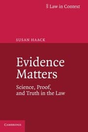 Evidence Matters