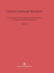 Chinese landscape woodcuts
