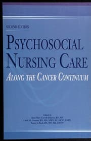 Psychosocial nursing care along the cancer continuum