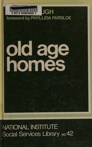 Old age homes